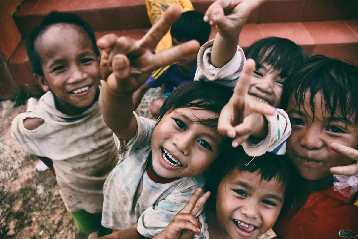 Children supported through a community care program